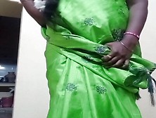 Tamil Wife Remove Saree