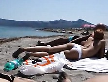 Nude Beach Public Blowjob