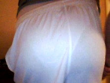 Chubby Girl Shitting In White Panties