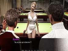 Project Myriam - Charming Milf Gets Dp On Billiards Table #1 - 3D Game,  Hd,  60 Fps