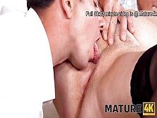 Mature4K.  Lover Gives Sexual Pleasure To Horny Client In Husbands Presence