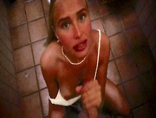 The Best Bj In A Restroom.  Winona Riley