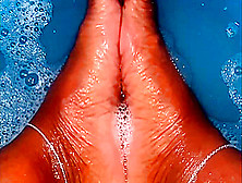 Splish Splash Kittyu2019S Feet Are Taking A Bath Stroke Joi