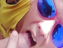 Public Mountain Peak Bj With Cum Into Mouth