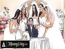 Mommy's Boy - Furious Milf Brides Reverse Gangbang Hung Wedding Planner For Wedding Planning Mistake