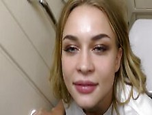Hot Blonde Seduced For Sex In Train Russian Porn Part1