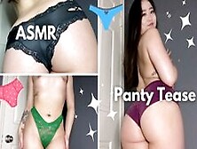 Thick Asian Panty Try-On And Ass Worship -Asmr