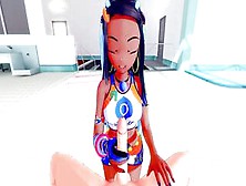 Goddess Poolsex With Nessa - 4K Pokemon Porn