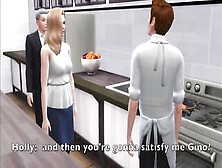 Sims Four: Sex Addicted Milf Getting Plowed At Work All Day Long