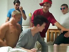 Gay College Boys Humping Each Other At Dorm Room Party