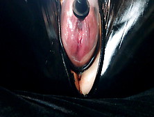 Horny Wife.  Latex Catsuit.  Pussy Pumping.  Fisting And Fucking.