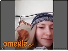 Omegle Shy And Horny Blonde