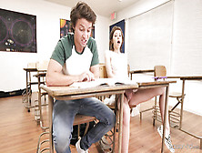 Young Slut Tristan Summers Gets Fucked In The Classroom