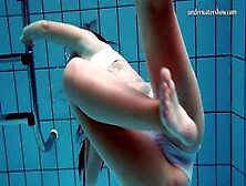 Hungarian Teen Szilva Underwater Naked