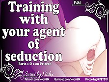 [Patreon Preview] Training W/ Your Agent [Seduction Agent X Agent In Training][25 Min Long In Total]
