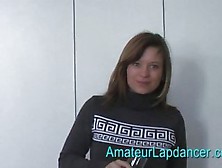 Amateur Babe Gives A Sexy Lapdance