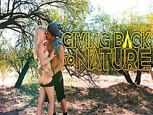 Lexi Luv & Jake Franco In Giving Back To Nature