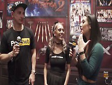 Vitaly Zd At Avn 2016 With Janice Griffith And Kendra Sunderland