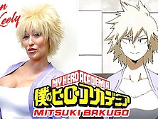 Camsoda - Sexy Milf Ryan Keely Cosplay As Mitsuki Bakugo Gets Cum On Bush