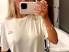 Breckie Hill Nipple Pokies Boobs Play Selfie Video Leaked