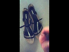 Cum On Girlfriend's Sandals