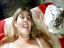 I Spread My Wife's Legs And Fuck Her Very Rich And Hard,  Look At Her Slutty Face And Dance Her Tits And Belly