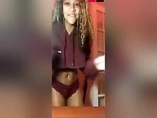 Ebony Shakes Her Ass On Instagram Live