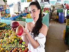 Carnedelmercado - Perfect Body Latina Karol Higuita Picked Up From The Market For Hard Sex