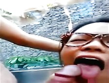 Nerdy Asian Girls Have Sex In A Hot Tub