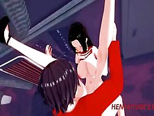 1 Piece Anime - Boa Hancock Is Plowed By Luffy Inside An Alley