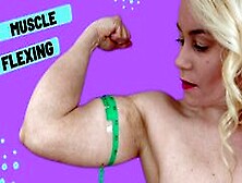 Muscle Milf Nude Muscle Flexing And Measuring