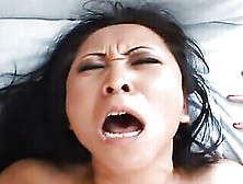 Asian Milf Kitty Langdon Fucking Hard With Cum On Her Pussy