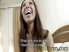 First Date Anal Fuck With Teen Alla - Blowjob