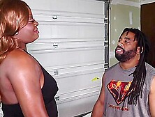 Hd- Ebony Milf Get Her Wet Pussy Pounded In The Garage