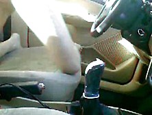 Slim Milf Slide Up And Down On Shifter