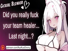 Hot Yandere Catgirl Healer Seduces You [F4M] [Blowjob] [Erotic Audio Roleplay]