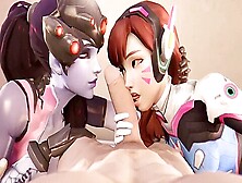 Tracer And Other Characters Have Sex In Overwatch Porn