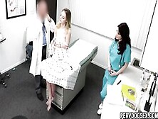 Doctor Breaking Patient Kyler Quinn's Hymen