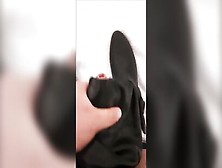 Jizz On Black Boots - Fetish