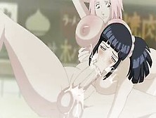 Naruto - Sakura Vs Hinata Big Hentai Strong Futa Battle P43