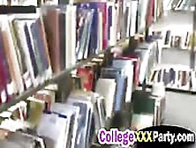 Teen Have Sex In The School Library