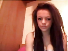 Cute Girl With Big Boobs On Skype