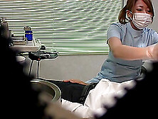 Kinky Japanese Dentist Enjoys Pleasuring Her Amateur Client