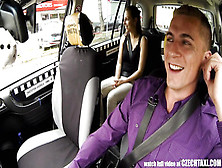 Hard Sex With Sexy Teen In Taxi Cab