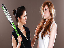 Hot Babe Must Listen To Her Lesbian Tennis Teacher - Maturenl