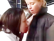 Young Lesbians Pissing Around In Public