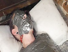 Mumification And Blindfold With Duct Tape