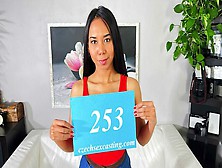 Asian Babe Hardcore Drilled On Casting Couch