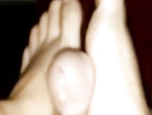 Aliah's First Feet Job With Her Small Adorable Little Foot And Toes ✨ Sexygamingcouple ❤