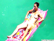Cool Bare Cougars Sunbathing Nude In The Water Voyeur Spy Cam